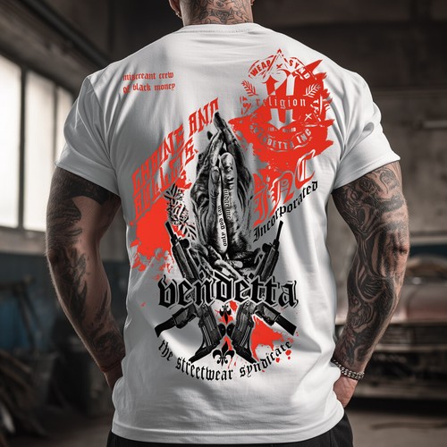 Vendetta inc maglia uomo - inc.,