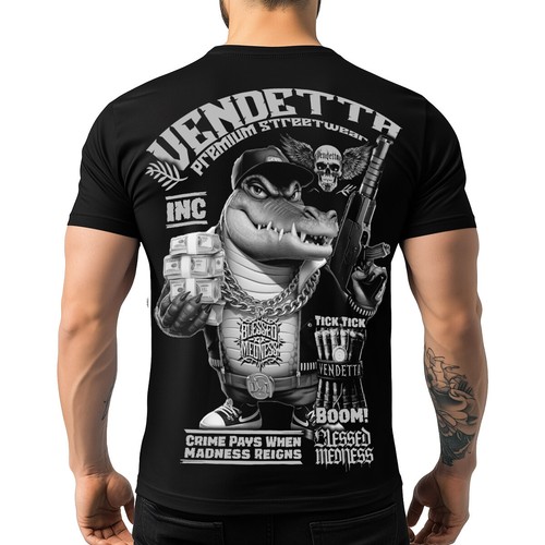 Vendetta inc maglia uomo - inc.,