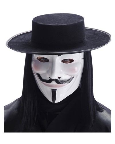 Maschera vendetta guy fawkes - vendetta,