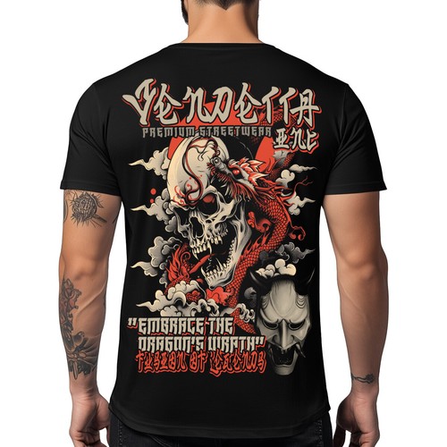 Vendetta maglia uomo - uomo, skullfire