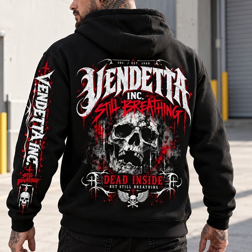 Vendetta inc felpa uomo - inc., con