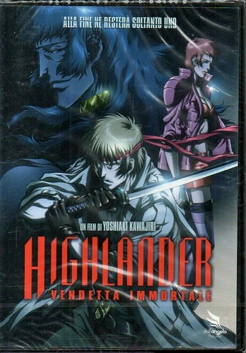 Dvd new highlander - new, vendetta