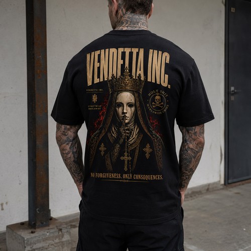 Shirt uomo vendetta - t-shirt, no