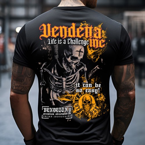 Vendetta inc shirt uomo - t-shirt,